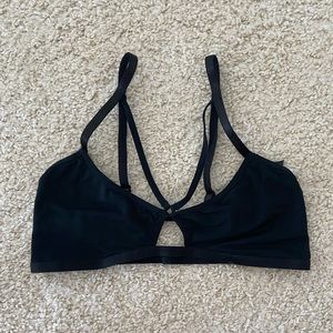 UO black bralette